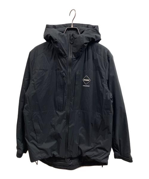 F.C.R.B.（エフシーレアルブリストル）F.C.R.B. (エフシーレアルブリストル) INSULATION PADDED HOODED JACKET ブラック サイズ:Lの古着・服飾アイテム