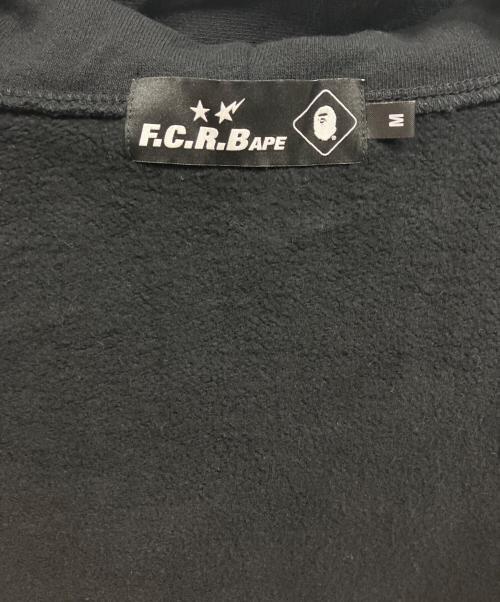 A BATHING APE（アベイシングエイプ）A BATHING APE (アベイシングエイプ) F.C.R.B. (エフシーレアルブリストル) ジップパーカー ブラック サイズ:Mの古着・服飾アイテム