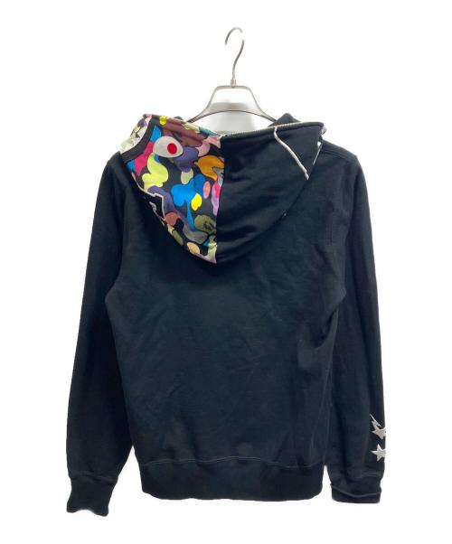 A BATHING APE（アベイシングエイプ）A BATHING APE (アベイシングエイプ) F.C.R.B. (エフシーレアルブリストル) ジップパーカー ブラック サイズ:Mの古着・服飾アイテム