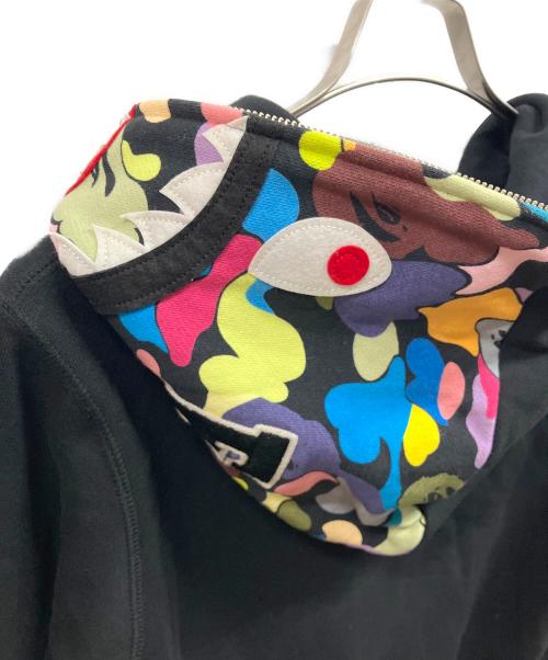 A BATHING APE（アベイシングエイプ）A BATHING APE (アベイシングエイプ) F.C.R.B. (エフシーレアルブリストル) ジップパーカー ブラック サイズ:Mの古着・服飾アイテム