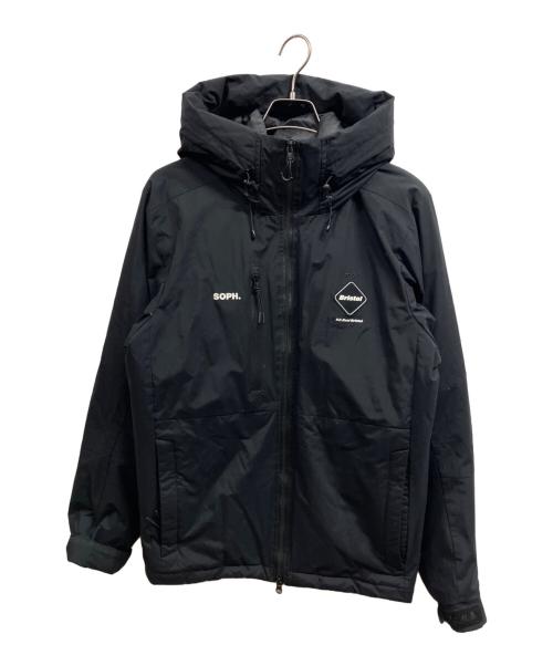 F.C.R.B.（エフシーレアルブリストル）F.C.R.B. (エフシーレアルブリストル) TOUR DOWN PARKA ブラック サイズ:Lの古着・服飾アイテム