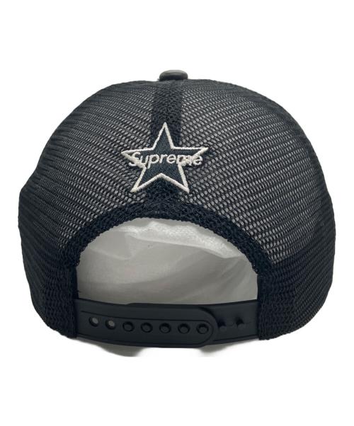 SUPREME（シュプリーム）Supreme (シュプリーム) VANSON (バンソン) leathers mesh back cap ブラックの古着・服飾アイテム