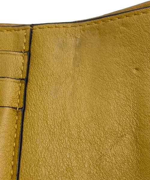LOEWE（ロエベ）LOEWE (ロエベ) 3つ折り財布 ライトブルー・イエローの古着・服飾アイテム