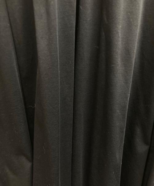 DEPAREILLE（デパリエ）DEPAREILLE (デパリエ) バンドカラーコットンシャツワンピース ブラック サイズ:38の古着・服飾アイテム