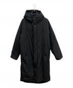 F.C.R.B.×YOHJI YAMAMOTOエフシーレアルブリストル×ヨウジヤマモト）の古着「ベンチコート/F.C.R.B./Yohji Yamamoto」｜ブラック