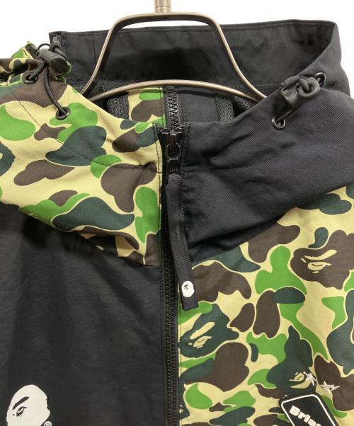 F.C.R.B.（エフシーレアルブリストル）F.C.R.B. (エフシーレアルブリストル) A BATHING APE (アベイシングエイプ) BAPE TOUR JACKET/F.C.R.B. ブラック×グリーン サイズ:Ｌの古着・服飾アイテム