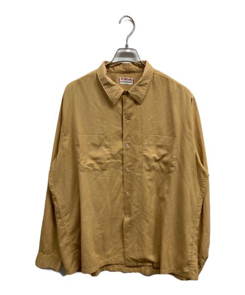 McGREGOR（マックレガー）McGREGOR (マックレガー) 60～70ｓオープンカラーシャツ/McGREGOR ベージュ サイズ:Lの古着・服飾アイテム