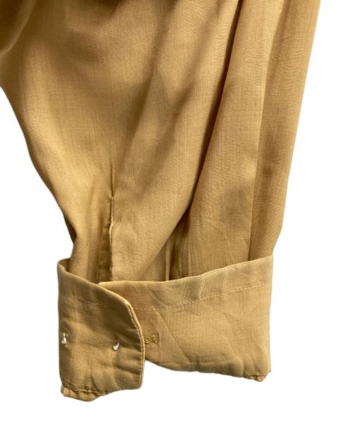 McGREGOR（マックレガー）McGREGOR (マックレガー) 60～70ｓオープンカラーシャツ/McGREGOR ベージュ サイズ:Lの古着・服飾アイテム