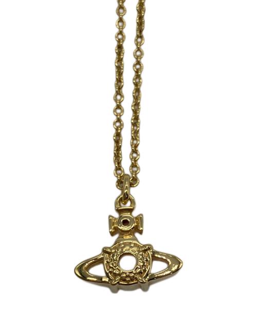 Vivienne Westwood（ヴィヴィアンウエストウッド）Vivienne Westwood (ヴィヴィアンウエストウッド) オーブペンダント ゴールドの古着・服飾アイテム