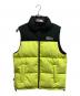 FIRST DOWN（ファーストダウン）の古着「BUBBLE DOWN VEST MICROFT/FIRST DOWN」｜イエロー
