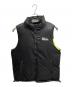 中古・古着 FIRST DOWN (ファーストダウン) BUBBLE DOWN VEST MICROFT/FIRST DOWN イエロー サイズ:L 未使用品：8000円