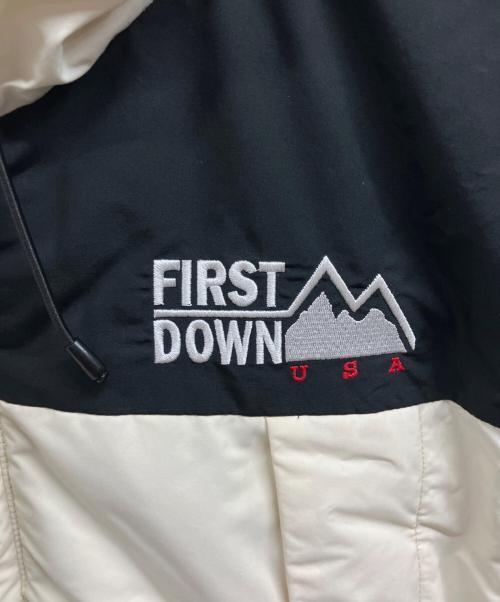 FIRST DOWN（ファーストダウン）FIRST DOWN (ファーストダウン) WRAP DOWN PARKA/FIRST DOWN アイボリー サイズ:L 未使用品の古着・服飾アイテム