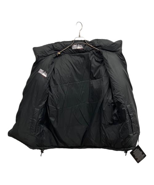 FIRST DOWN（ファーストダウン）FIRST DOWN (ファーストダウン) DOWN BUBBLE DOWN JACKET MICROFT/	FIRST DOWN ブラック サイズ:L 未使用品の古着・服飾アイテム