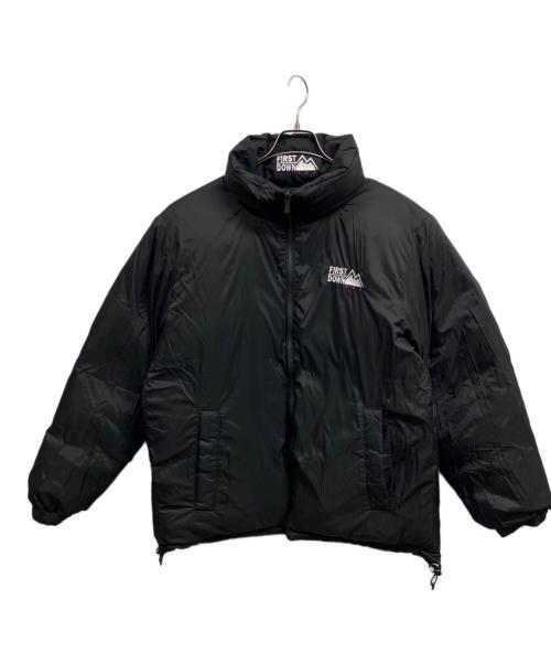 FIRST DOWN（ファーストダウン）FIRST DOWN (ファーストダウン) DOWN BUBBLE DOWN JACKET MICROFT/	FIRST DOWN ブラック サイズ:L 未使用品の古着・服飾アイテム