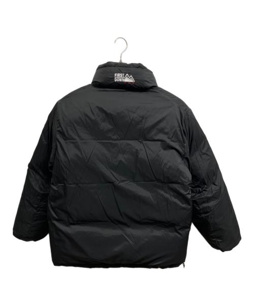 FIRST DOWN（ファーストダウン）FIRST DOWN (ファーストダウン) DOWN BUBBLE DOWN JACKET MICROFT/	FIRST DOWN ブラック サイズ:L 未使用品の古着・服飾アイテム