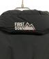 中古・古着 FIRST DOWN (ファーストダウン) DOWN BUBBLE DOWN JACKET MICROFT/	FIRST DOWN ブラック サイズ:L 未使用品：13000円