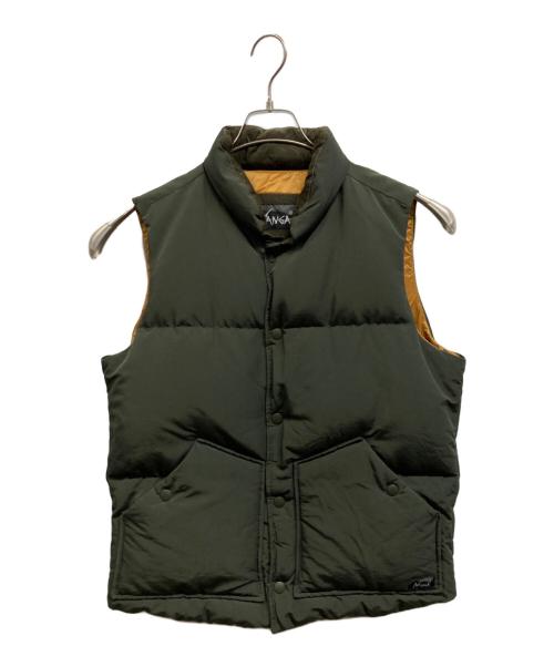 NANGA（ナンガ）NANGA (ナンガ) TAKIBIダウンベスト/NANGA グリーン サイズ:46の古着・服飾アイテム