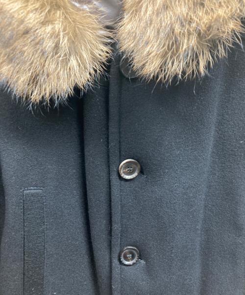 MONCLER（モンクレール）MONCLER (モンクレール) フードダウンジャケット ブラックの古着・服飾アイテム