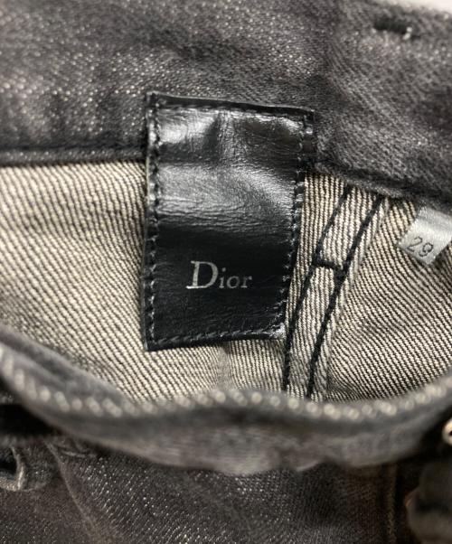 DIOR HOMME（ディオール オム）DIOR HOMME (ディオール オム) スキニーデニムパンツ ブラック サイズ:29の古着・服飾アイテム