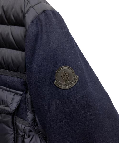 MONCLER（モンクレール）MONCLER (モンクレール) ジェイコブ・ジュボッダウンジャケット/MONCLER ネイビー サイズ:5の古着・服飾アイテム