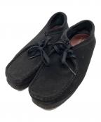 CLARKSクラークス）の古着「スウェードシューズ/CLARKS」｜ブラック