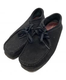CLARKS（クラークス）の古着「スウェードシューズ/CLARKS」｜ブラック