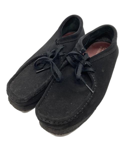 CLARKS（クラークス）CLARKS (クラークス) スウェードシューズ/CLARKS ブラック サイズ:26の古着・服飾アイテム