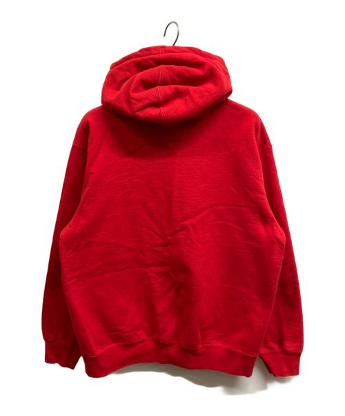 SUPREME（シュプリーム）Supreme (シュプリーム) Bling Box Logo Hooded Sweatshirt レッド サイズ:Lの古着・服飾アイテム