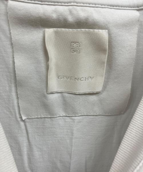 GIVENCHY（ジバンシィ）GIVENCHY (ジバンシィ) Gros Grain in Cotton T-Shirt ホワイト サイズ:Sの古着・服飾アイテム