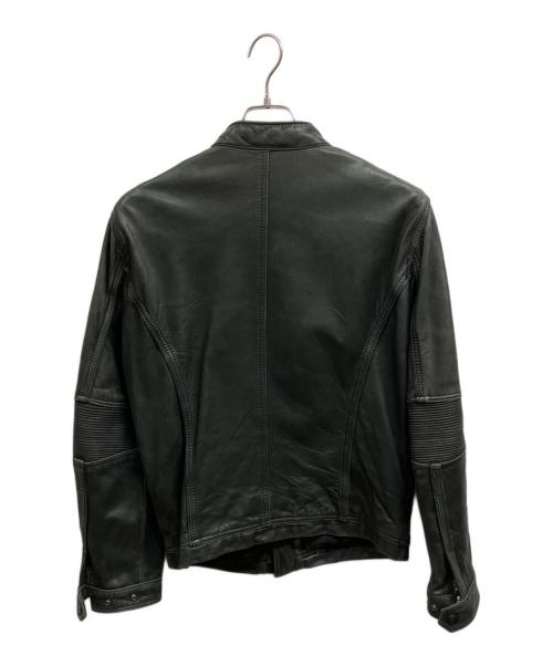 ARMANI EXCHANGE（アルマーニ エクスチェンジ）ARMANI EXCHANGE (アルマーニ エクスチェンジ) レザーライダースジャケット/ARMANI EXCHANGE ブラック サイズ:Sの古着・服飾アイテム
