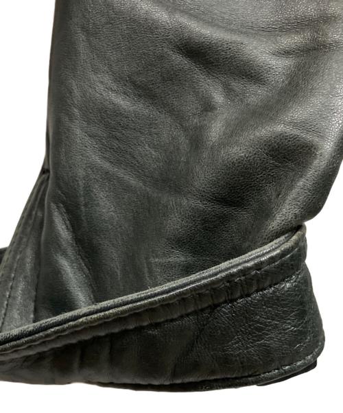 ARMANI EXCHANGE（アルマーニ エクスチェンジ）ARMANI EXCHANGE (アルマーニ エクスチェンジ) レザーライダースジャケット/ARMANI EXCHANGE ブラック サイズ:Sの古着・服飾アイテム