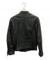 ARMANI EXCHANGE (アルマーニ エクスチェンジ) レザーライダースジャケット/ARMANI EXCHANGE ブラック サイズ:S：10000円