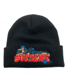SUPREME（シュプリーム）の古着「キャットウーマンビーニー/	Supreme」｜ブラック