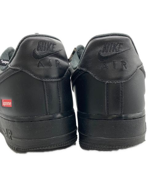 NIKE（ナイキ）NIKE (ナイキ) Supreme (シュプリーム) AIR FORCE 1 LOW SP/Supreme/NIKE ブラック サイズ:27.5の古着・服飾アイテム