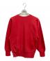 Champion (チャンピオン) 90s三段プリントIOWAカレッジロゴリバースウィーブスウェット レッド サイズ:M：13000円