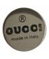 中古・古着 GUCCI (グッチ) トレードマーク刻印 円形 ピアス/GUCCI シルバー：11000円