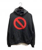 BALENCIAGAバレンシアガ）の古着「BFRND Oversized Hoodie/BALENCIAGA」｜グレー
