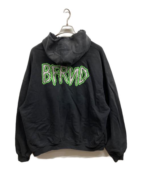 BALENCIAGA（バレンシアガ）BALENCIAGA (バレンシアガ) BFRND Oversized Hoodie/	BALENCIAGA グレー サイズ:3の古着・服飾アイテム
