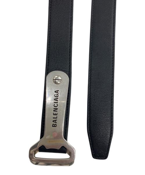 BALENCIAGA（バレンシアガ）BALENCIAGA (バレンシアガ) ボトルオープナー Dリング ベルト/BALENCIAGA ブラックの古着・服飾アイテム