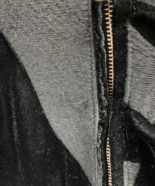 VANSON（バンソン）VANSON (バンソン) SKELTON BONES VELOURS JACKET/VANSON ブラック サイズ:Mの古着・服飾アイテム