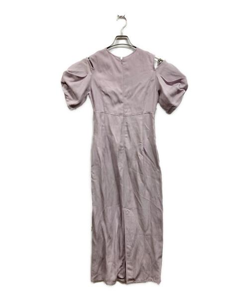 Noble（ノーブル）Noble (ノーブル) オープンショルダーペンシルワンピース/Noble ピンク サイズ:36の古着・服飾アイテム