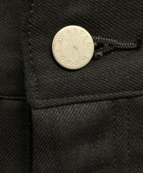 SHINYA KOZUKA（シンヤコズカ）SHINYA KOZUKA (シンヤコズカ) Hi BAGGY DENIM ブラック サイズ:Mの古着・服飾アイテム