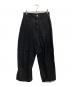 SHINYA KOZUKA（シンヤコズカ）の古着「Hi BAGGY DENIM」｜ブラック