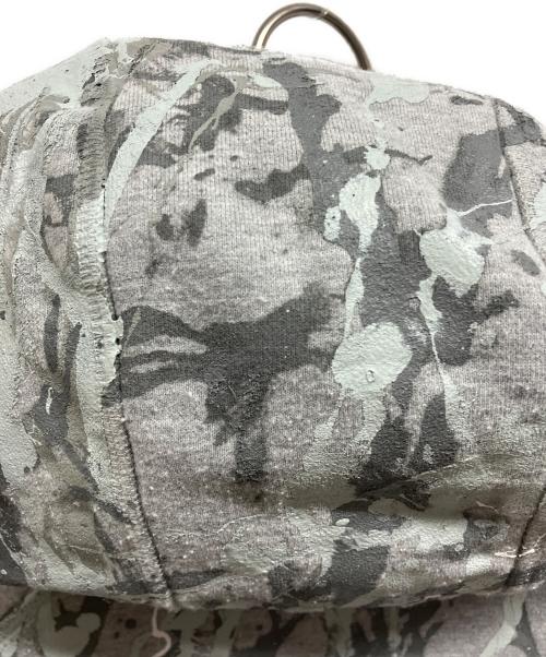 DOLCE & GABBANA（ドルチェ＆ガッバーナ）DOLCE & GABBANA (ドルチェ＆ガッバーナ) ペイント加工ジップパーカー/DOLCE & GABBANA グレー サイズ:sの古着・服飾アイテム