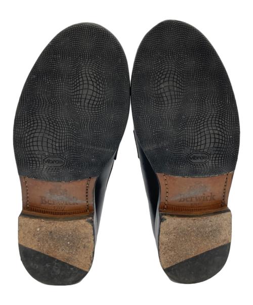 berwick（バーウィック）berwick (バーウィック) コインローファー/berwick ブラック サイズ:SIZE 4 1/2の古着・服飾アイテム