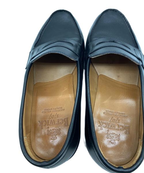 berwick（バーウィック）berwick (バーウィック) コインローファー/berwick ブラック サイズ:SIZE 4 1/2の古着・服飾アイテム