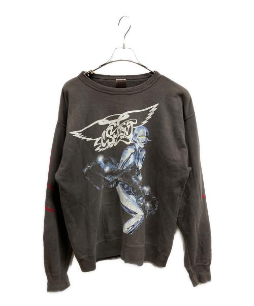SAINT MICHAEL（セントマイケル）SAINT MICHAEL (セントマイケル) SWEAT SHIRT SORAYAMA/SAINT MICHAEL チャコールグレー サイズ:Lの古着・服飾アイテム