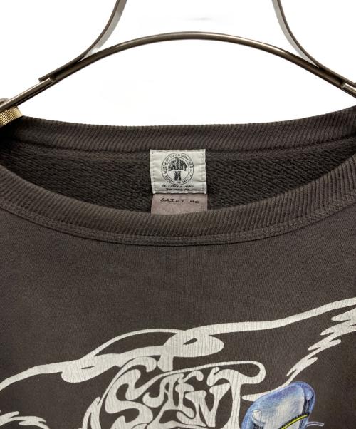 SAINT MICHAEL（セントマイケル）SAINT MICHAEL (セントマイケル) SWEAT SHIRT SORAYAMA/SAINT MICHAEL チャコールグレー サイズ:Lの古着・服飾アイテム