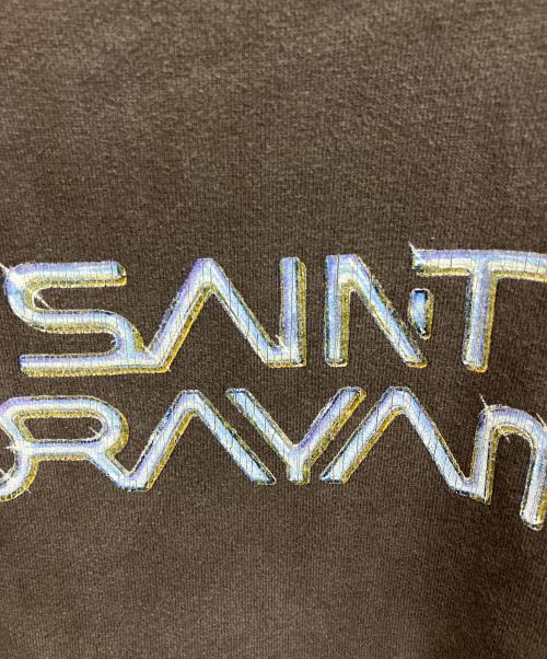 SAINT MICHAEL（セントマイケル）SAINT MICHAEL (セントマイケル) SWEAT SHIRT SORAYAMA/SAINT MICHAEL チャコールグレー サイズ:Lの古着・服飾アイテム