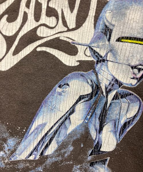 SAINT MICHAEL（セントマイケル）SAINT MICHAEL (セントマイケル) SWEAT SHIRT SORAYAMA/SAINT MICHAEL チャコールグレー サイズ:Lの古着・服飾アイテム